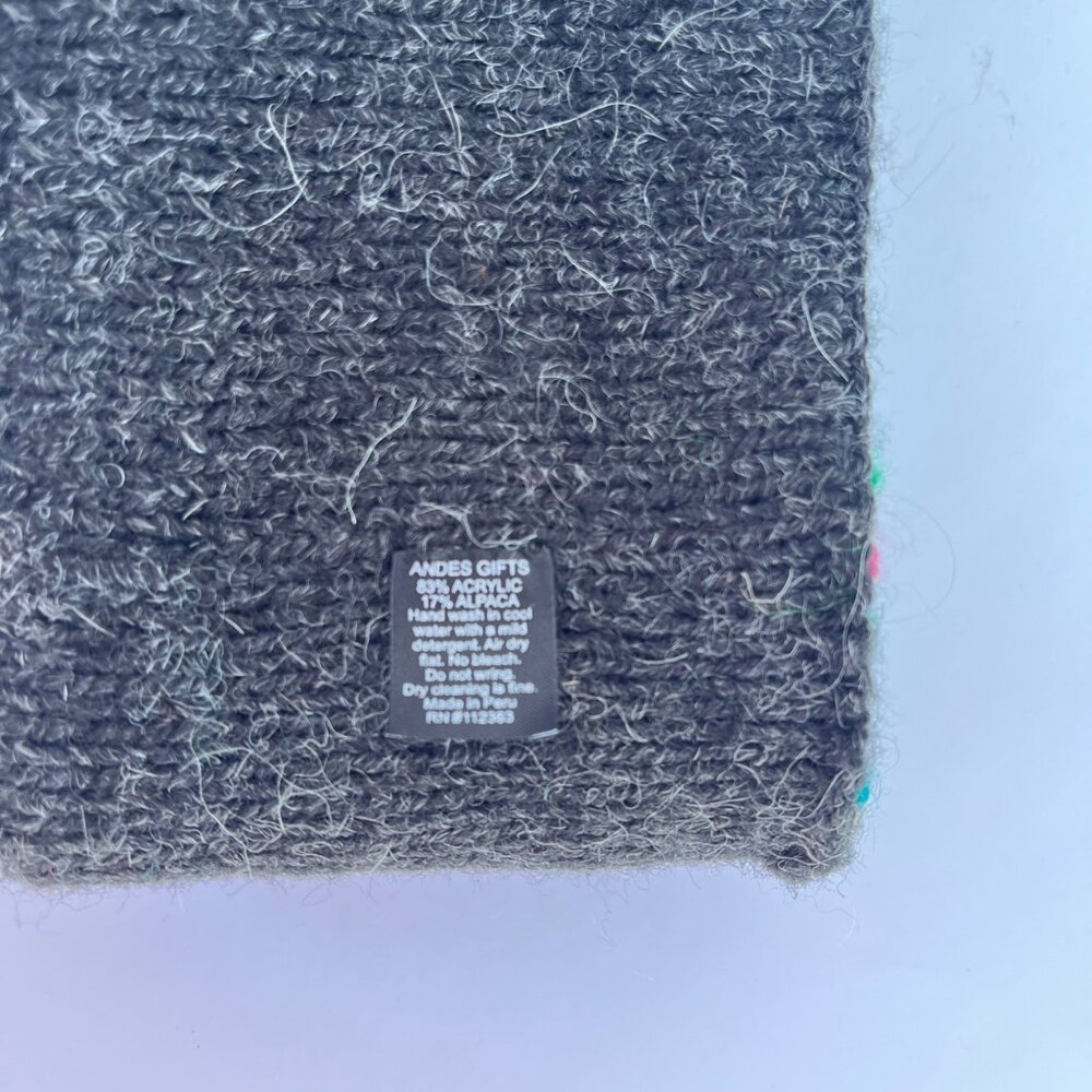 Andes Gifts Alpaca Knit Headband Multicolor Handcrafted Peru - Picture 11 of 11